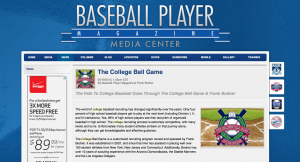TCBG article in Baseball Player Magazine